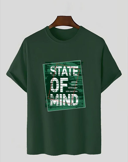 GREEN STATE OF MIND T SHIRT