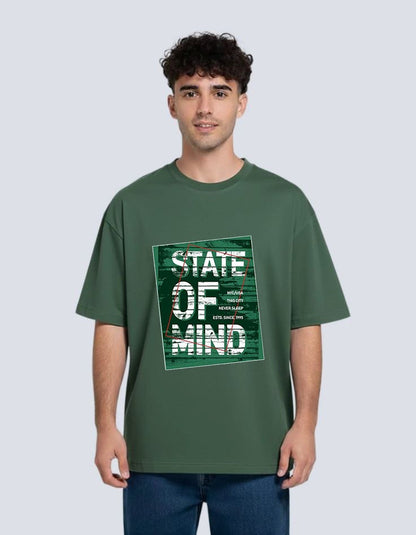GREEN STATE OF MIND T SHIRT