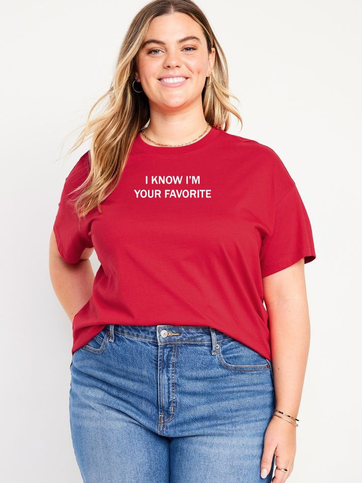 Womens Oversized Cotton T Shirts