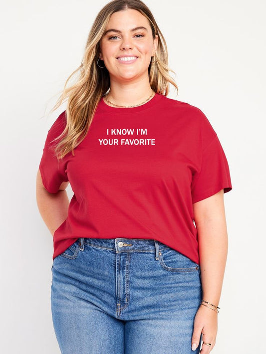 Womens Oversized Cotton T Shirts